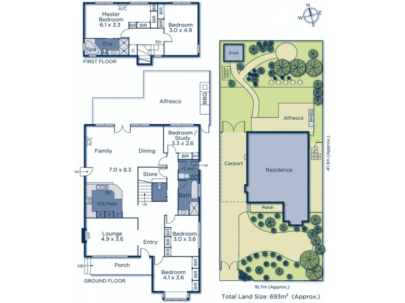 11 Rosstrevor Crescent, Mitcham VIC 3132 Floorplan
