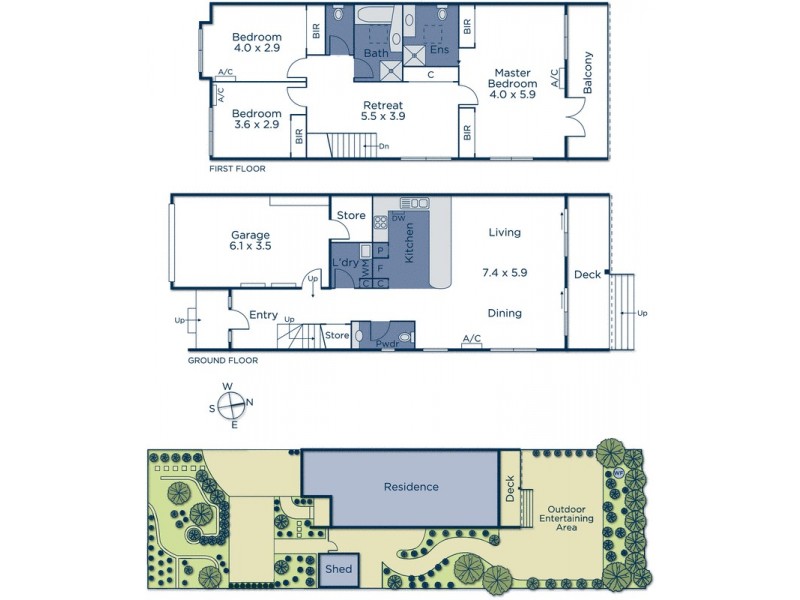 4/1 Scarlet Oak Court, Blackburn South VIC 3130 Floorplan