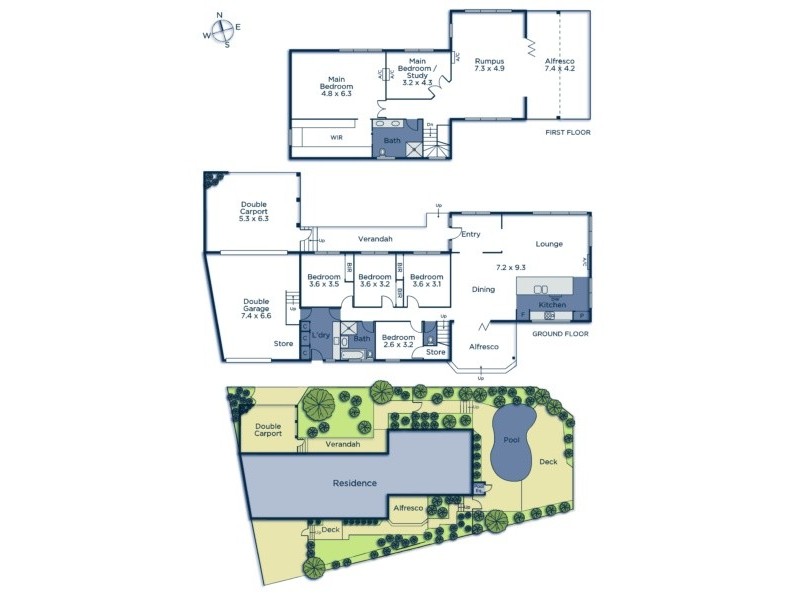 8 Buronga Avenue, Ringwood East VIC 3135 Floorplan