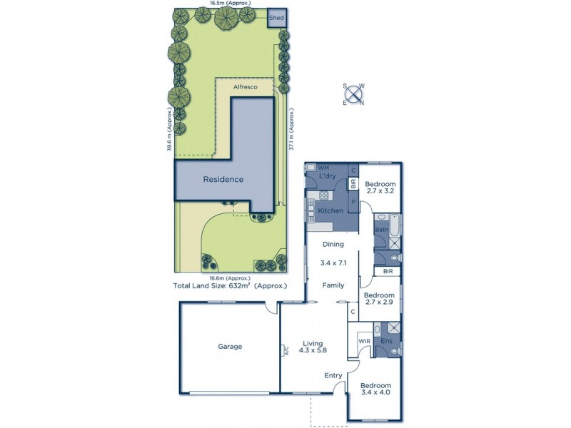 8 Stephanie Close, Ferntree Gully VIC 3156 Floorplan
