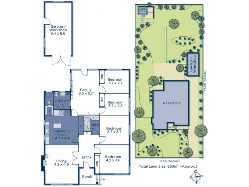 14 Oliver Avenue, Blackburn VIC 3130 Floorplan