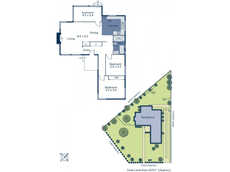 47 Rosstrevor Crescent, Mitcham VIC 3132 Floorplan