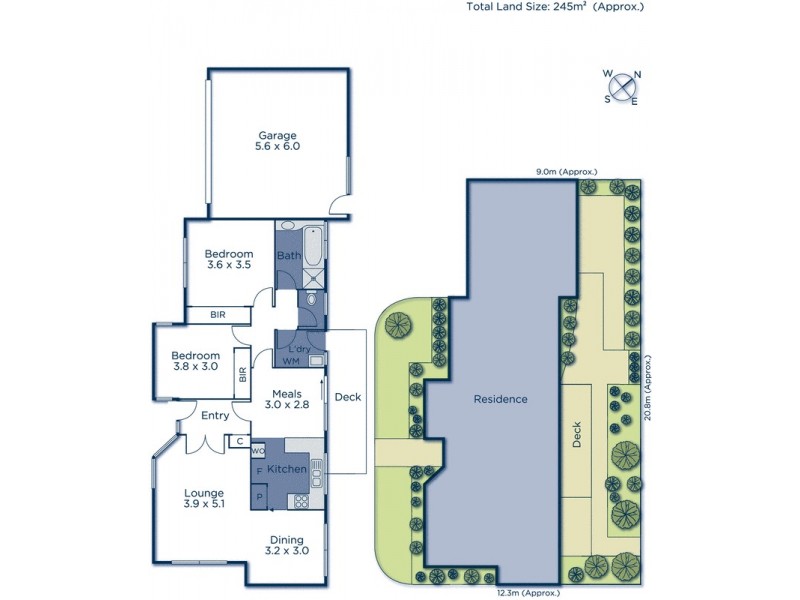 2/22 Kemps Street, Ringwood East VIC 3135 Floorplan