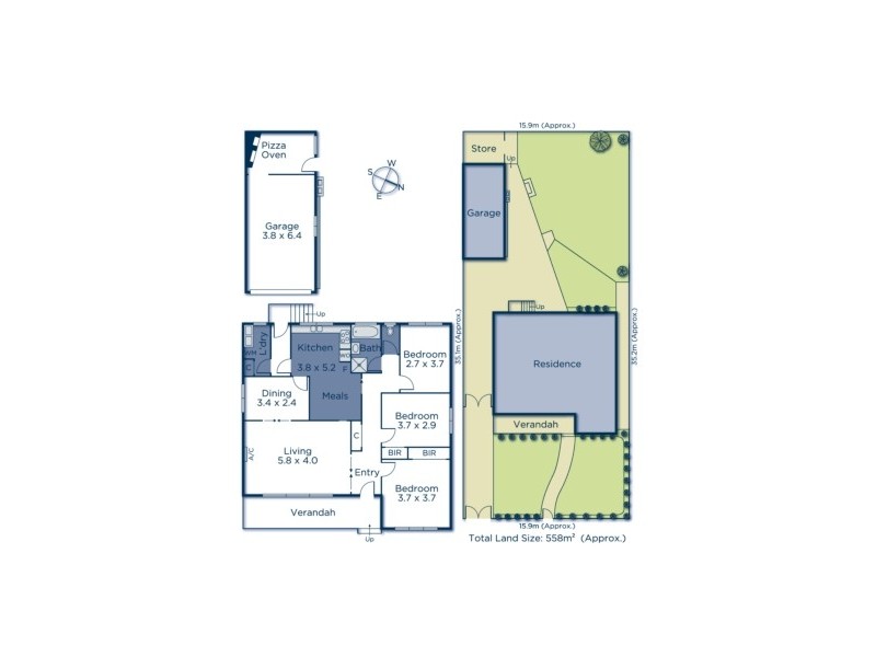 8 Tirana Street, Mitcham VIC 3132 Floorplan