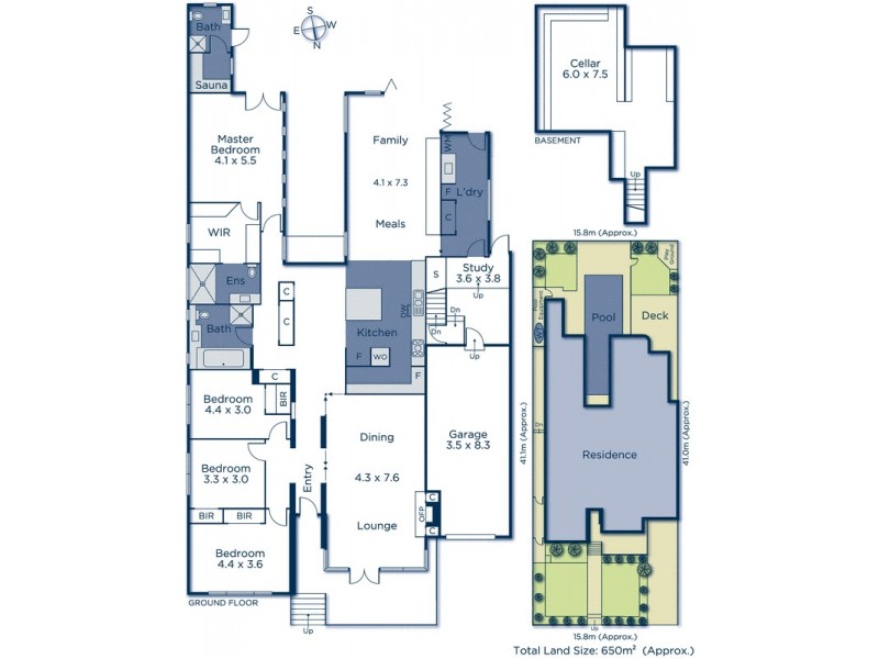 40 Wellard Road, Box Hill South VIC 3128 Floorplan