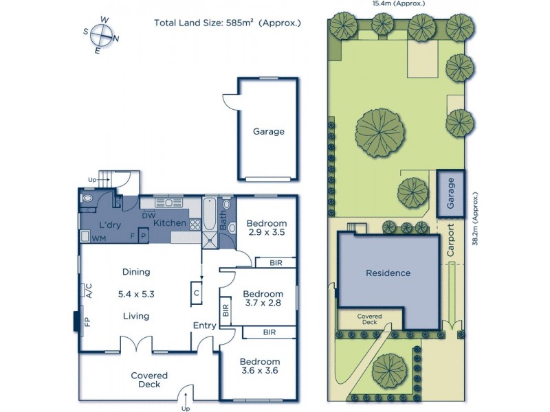 6 Irene Crescent, Mitcham VIC 3132 Floorplan