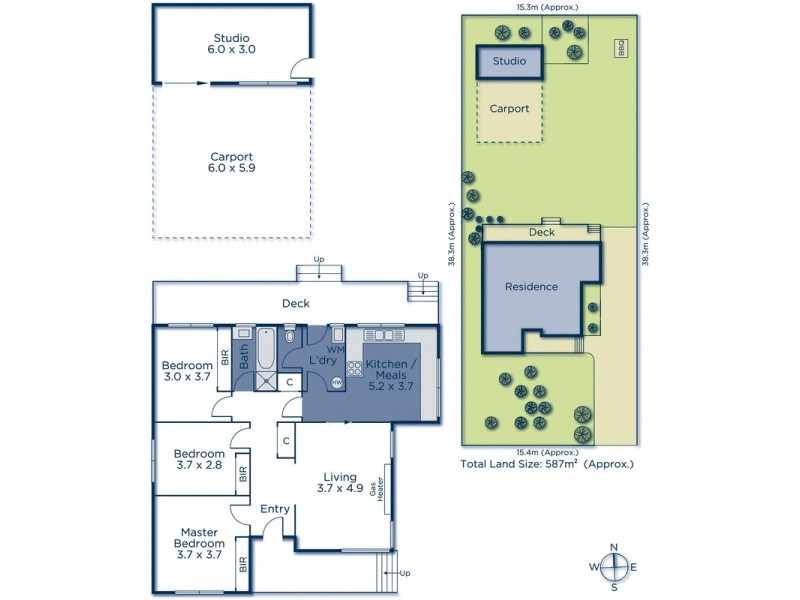 51 Denis Street, Mitcham VIC 3132 Floorplan