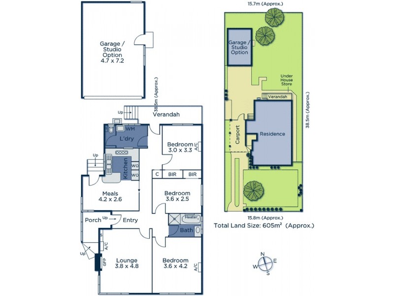 46 Caroline Crescent, Blackburn North VIC 3130 Floorplan