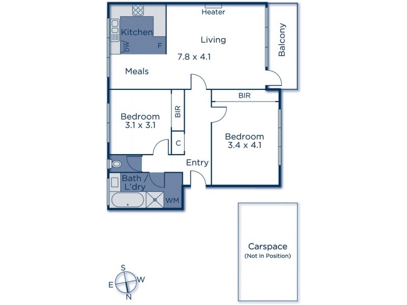 3/83 Wills Street, Kew VIC 3101 Floorplan