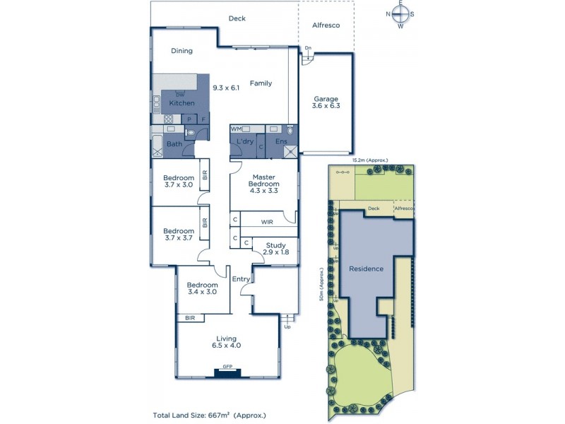 1 Boyle Street, Forest Hill VIC 3131 Floorplan