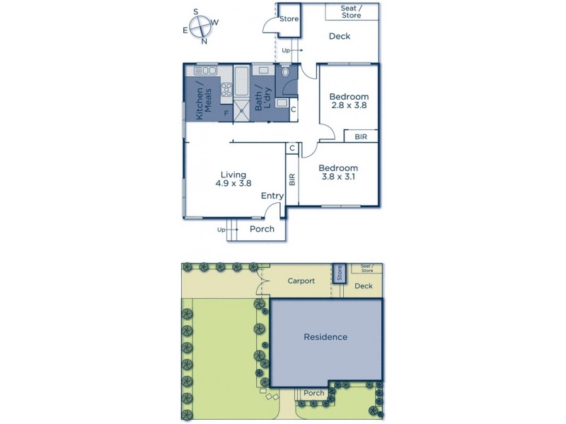 1/180 Surrey Road, Blackburn VIC 3130 Floorplan