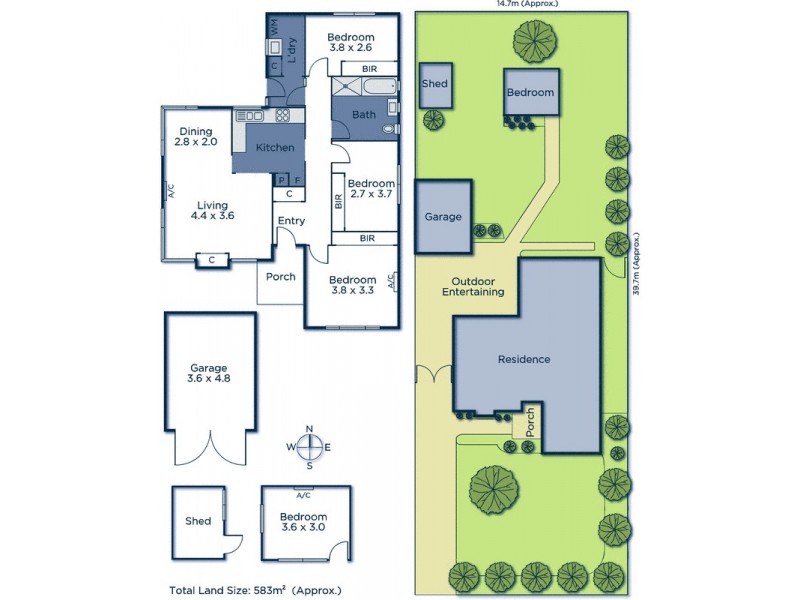 Oakleigh VIC 3166 Floorplan