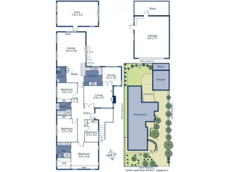 3 Barker Street, Blackburn South VIC 3130 Floorplan