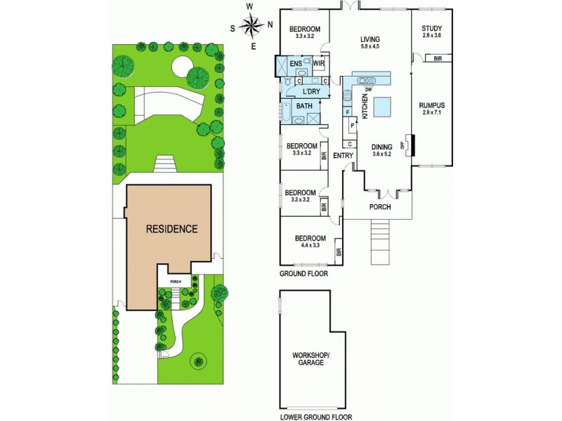 64 Kitchener Street, Box Hill South VIC 3128 Floorplan