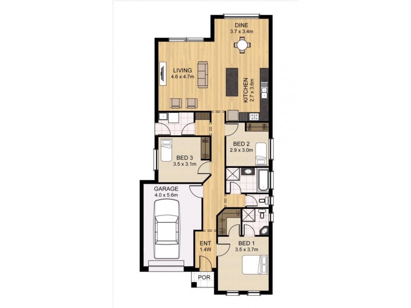 643 St Clair Avenue, Woodville SA 5011 Floorplan