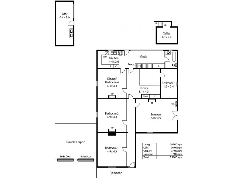 70 Grand Junction Road, Rosewater SA 5013 Floorplan