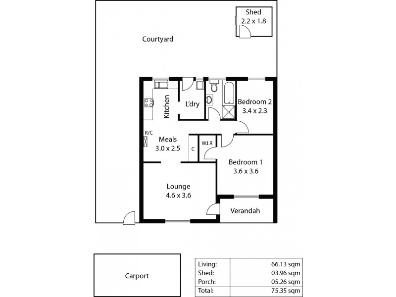 4/49 Harvey Street, Collinswood SA 5081 Floorplan
