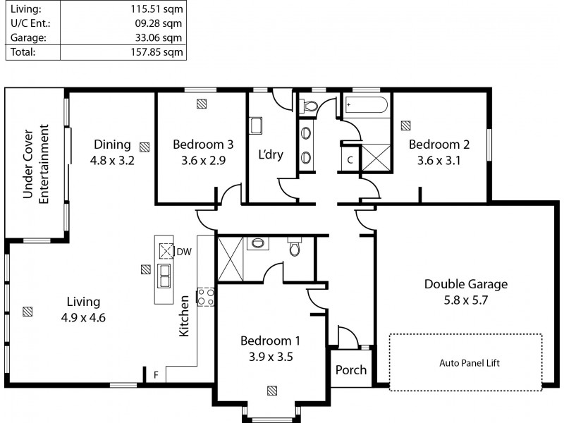 10A Maldon Street, Northfield SA 5085 Floorplan