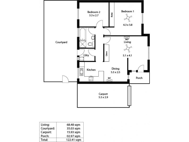 5/8 Warwick Street, Salisbury East SA 5109 Floorplan