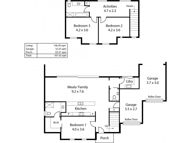 2/3C Broden Road, West Beach SA 5024 Floorplan