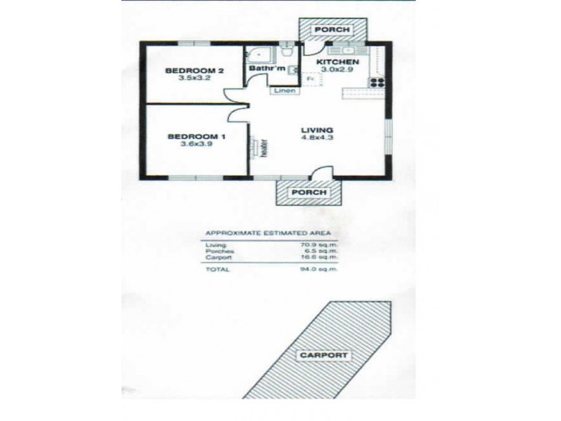 6/6 Fuller Street, Walkerville SA 5081 Floorplan