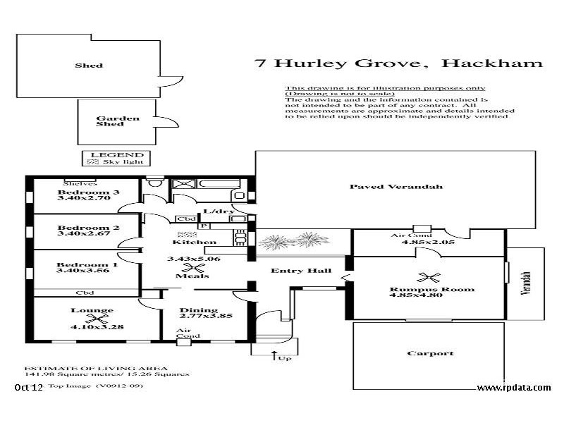 7 Hurley Grove, Hackham SA 5163 Floorplan