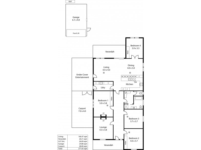 7 Rozells Avenue, Colonel Light Gardens SA 5041 Floorplan