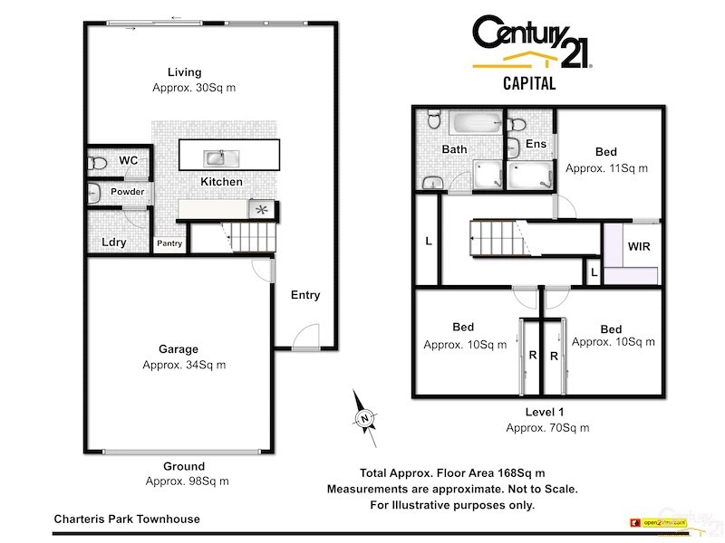 13 Charteris Crescent, Chifley ACT 2606 Floorplan