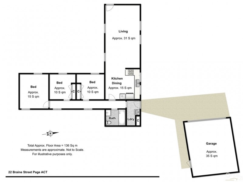 22 Braine Street, Page ACT 2614 Floorplan