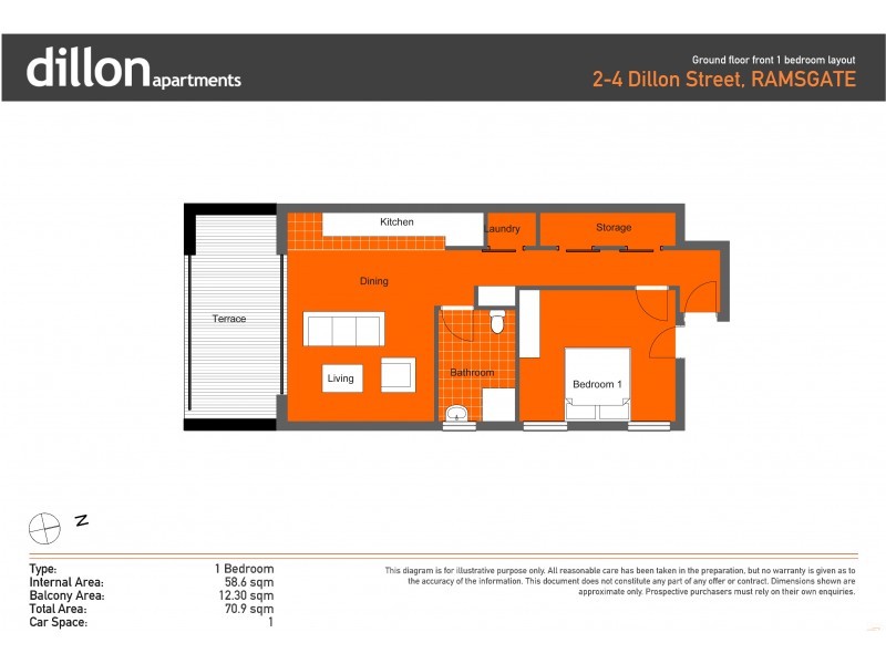 2-4 Dillon Street, Ramsgate NSW 2217 Floorplan