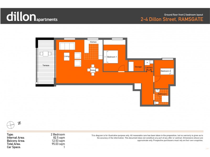 2-4 Dillon Street, Ramsgate NSW 2217 Floorplan