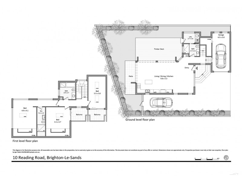 10a Reading Road, Brighton-le-sands NSW 2216 Floorplan