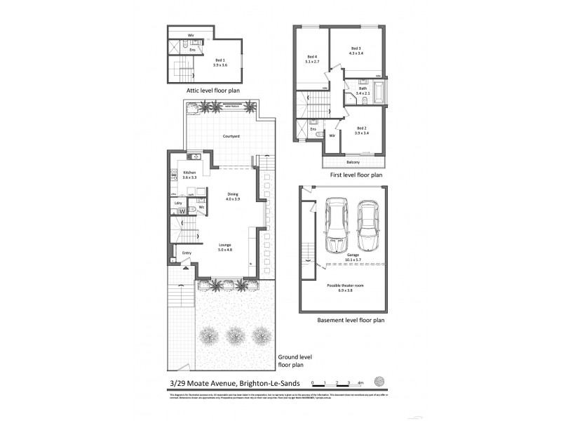 3/29 Moate Avenue, Brighton-le-sands NSW 2216 Floorplan