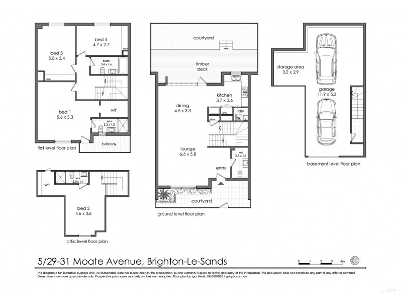 5/29-31  Moate Avenue, Brighton-le-sands NSW 2216 Floorplan