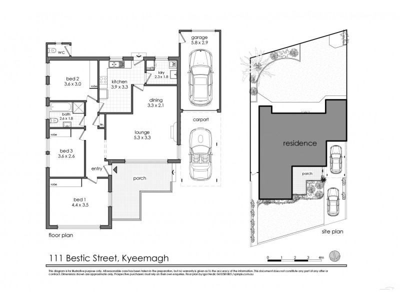 111 Bestic Street, Kyeemagh NSW 2216 Floorplan