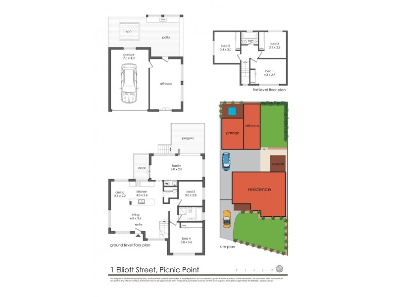 1 Elliott Street, Picnic Point NSW 2213 Floorplan