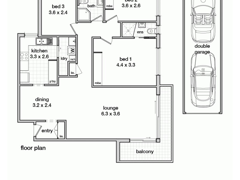 4/145 The Grand Parade, Monterey NSW 2217 Floorplan