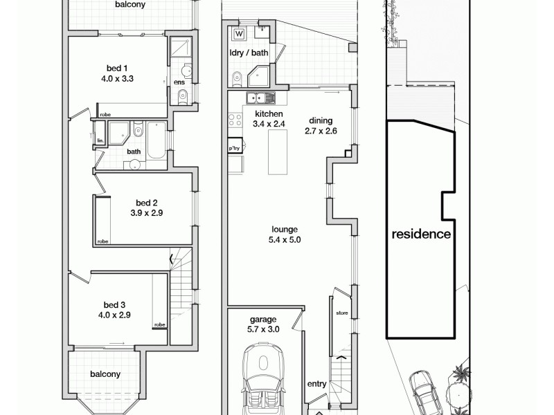 11 Kendall Street, Sans Souci NSW 2219 Floorplan