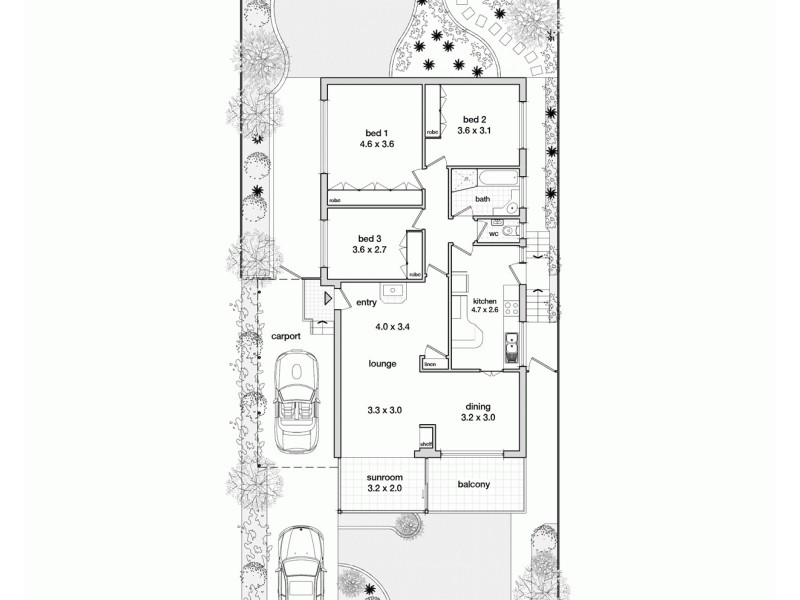 8 Bedford Place, Rockdale NSW 2216 Floorplan