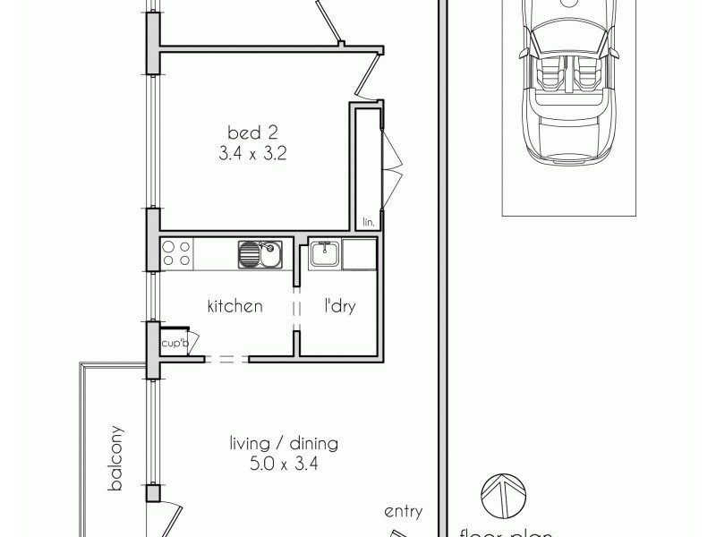 4/146  Chuter Avenue, Sans Souci NSW 2219 Floorplan