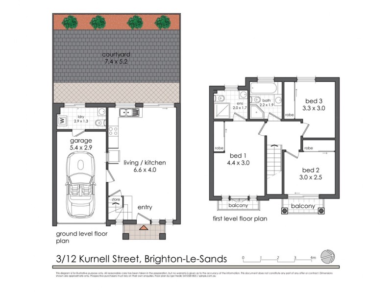 12  Kurnell Street, Brighton-le-sands NSW 2216 Floorplan