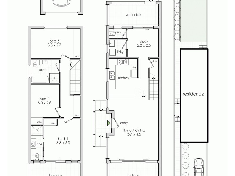 214a The Grand Parade, Monterey NSW 2217 Floorplan