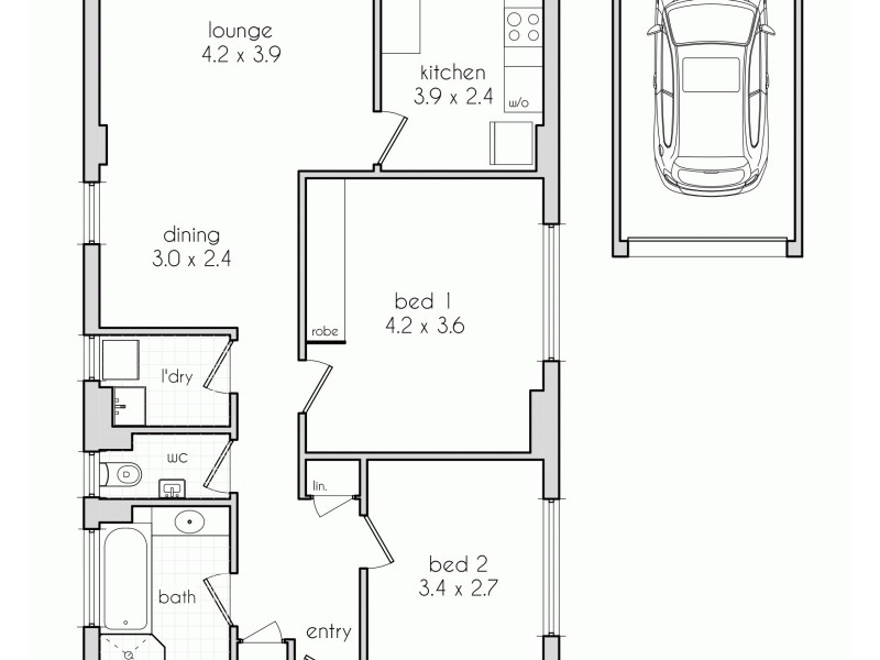3/364 Bay Street, Brighton-le-sands NSW 2216 Floorplan