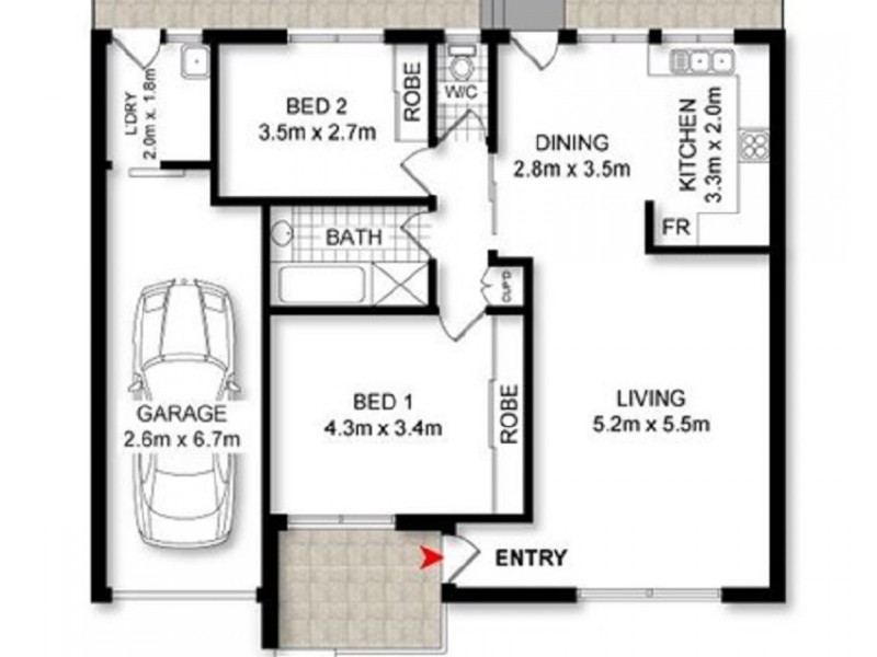 171 President Avenue, Monterey NSW 2217 Floorplan