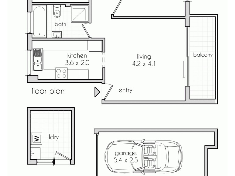 21/197 President Avenue, Monterey NSW 2217 Floorplan