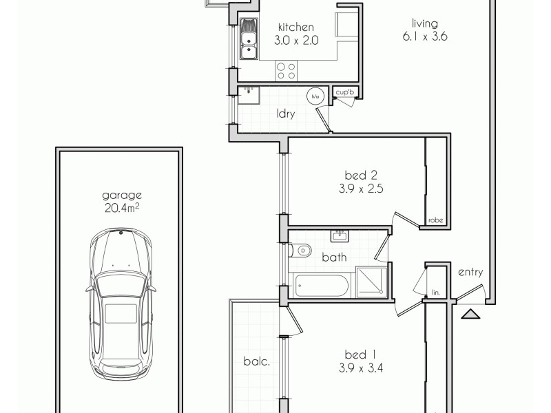 4/136 Chuter Avenue, Ramsgate Beach NSW 2217 Floorplan