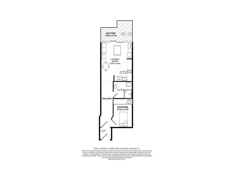412/61b Dowling Street, Nelson Bay NSW 2315 Floorplan