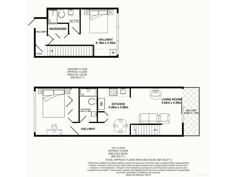 455/19 Church Street, Nelson Bay NSW 2315 Floorplan