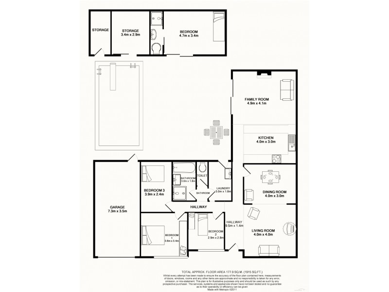 37 Ash Street, Soldiers Point NSW 2317 Floorplan