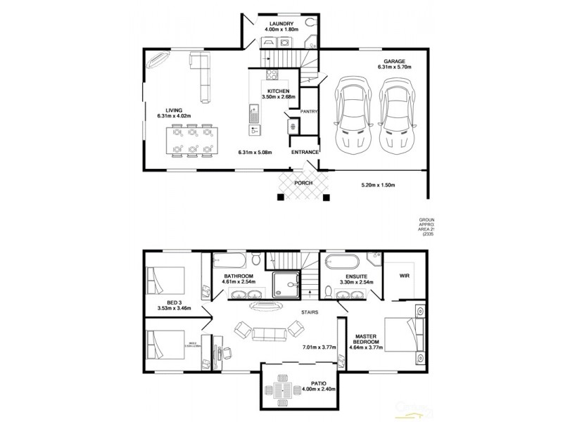 2/54-56 Cromarty Road, Soldiers Point NSW 2317 Floorplan